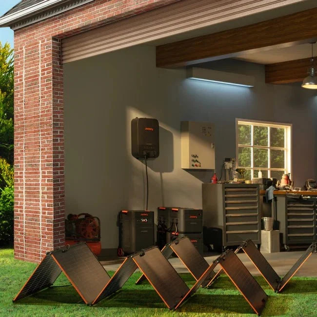 Jackery Explorer 5000 Plus Solar Generator + 2 x SolarSaga 500 X + Smart Transfer Switch