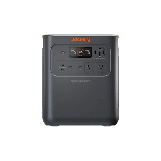 Jackery HomePower 3600 Pro Max Portable Power Station + Custom Solar Panel Bundle Option