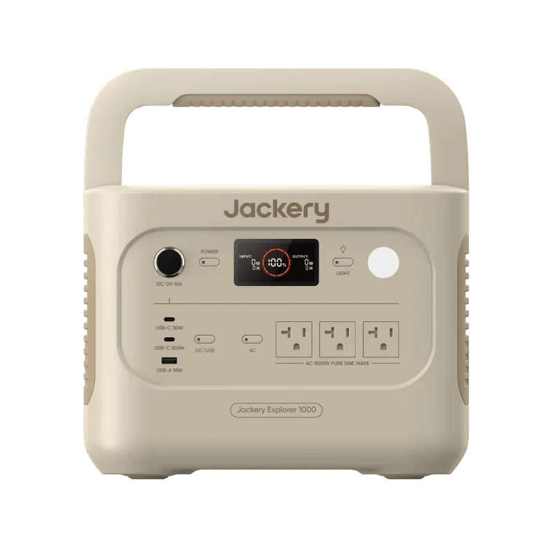 Jackery Explorer 1000 V2 Solar Generator + SolarSaga 200W Portable Solar Panel