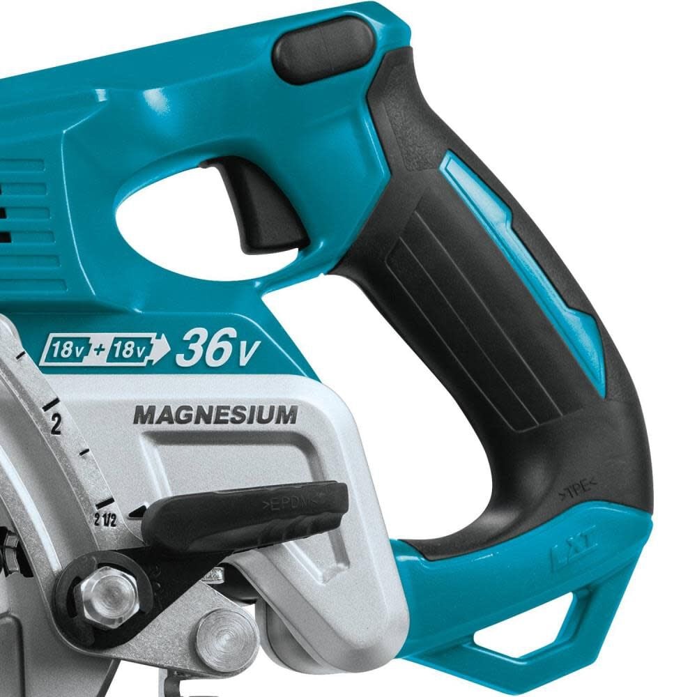 Makita XSR01PT 36V (18V X2) LXT® Brushless Rear Handle 7-1/4" Circular Saw Kit (5.0Ah)