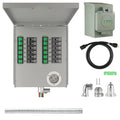 Natures Generator 12-Circuit 120/240V 30A Non-Automatic Power Transfer Switch + 30A Inlet Box