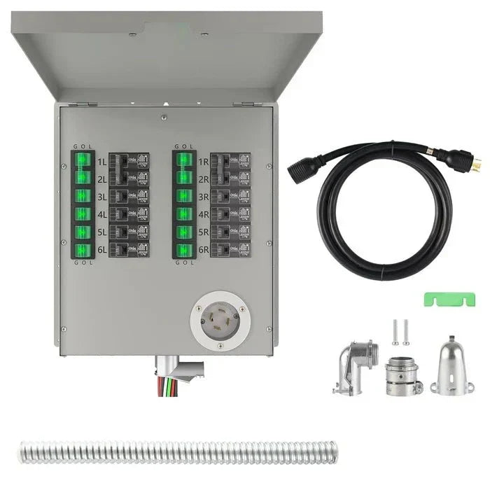 Natures Generator 12-Circuit 120/240V 30A Non-Automatic Power Transfer Switch