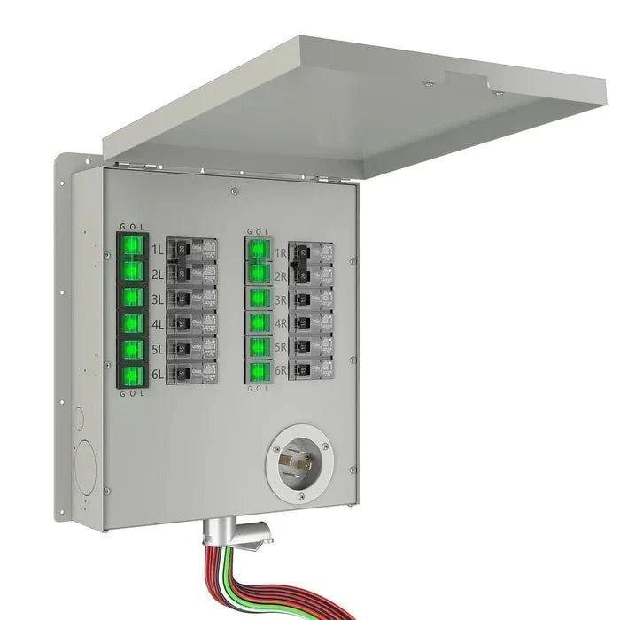 Natures Generator 12-Circuit 120/240V 30A Non-Automatic Power Transfer Switch