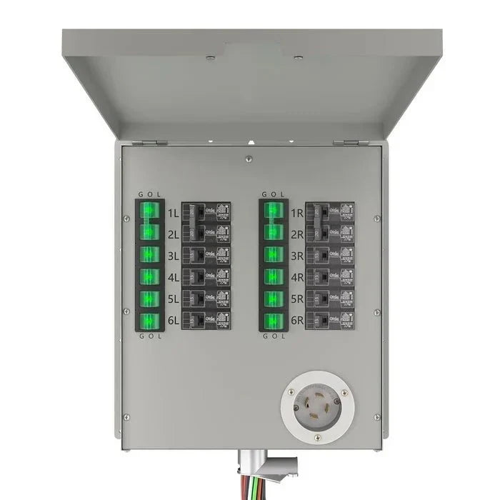 Natures Generator 12-Circuit 120/240V 30A Non-Automatic Power Transfer Switch