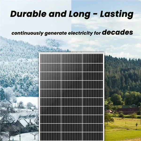 Natures Generator 2 x 100W Monocrystalline Power Panel