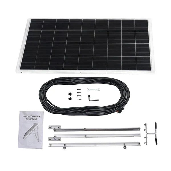 Natures Generator 2 x 100W Monocrystalline Power Panel