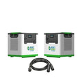 Natures Generator 2 x Lithium 3600 With Combiner (7200W/6144Wh)