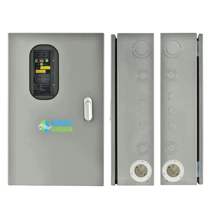 Natures Generator 30A Automatic Generator Transfer Switch + Semi Flush Mount