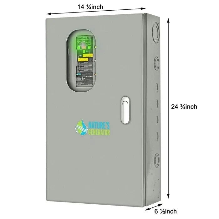 Natures Generator 50A Automatic Generator Transfer Switch + Semi Flush Mount