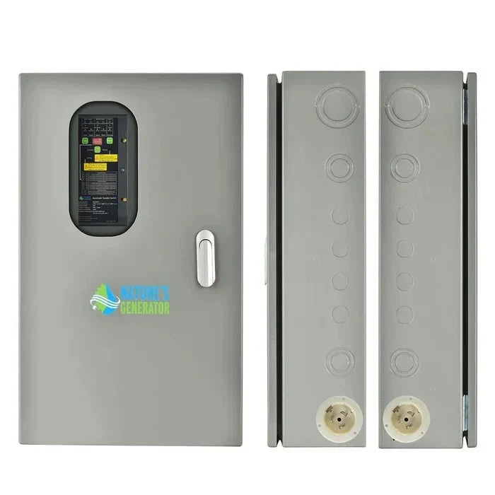 Natures Generator 50A Automatic Generator Transfer Switch + Semi Flush Mount