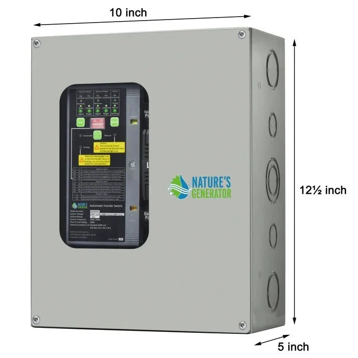Natures Generator 50A Compact Automatic Transfer Switch