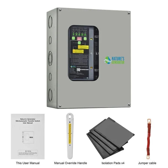 Natures Generator 50A Compact Automatic Transfer Switch
