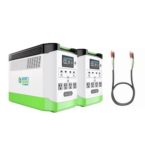 Natures Generator Lithium 1800 Combo