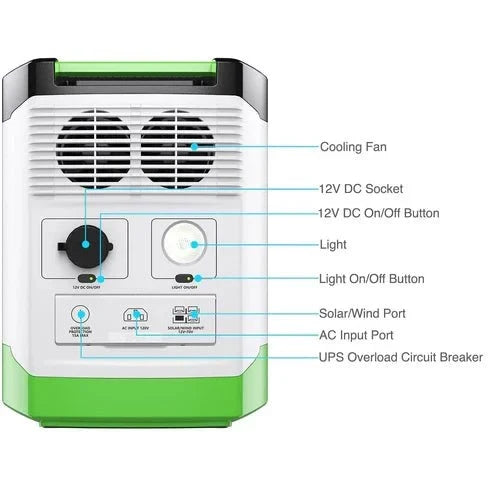Natures Generator Lithium 1800 Platinum WE