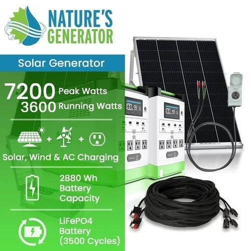 Natures Generator Lithium 1800 Platinum PE