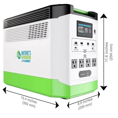 Natures Generator Lithium 1800 Platinum