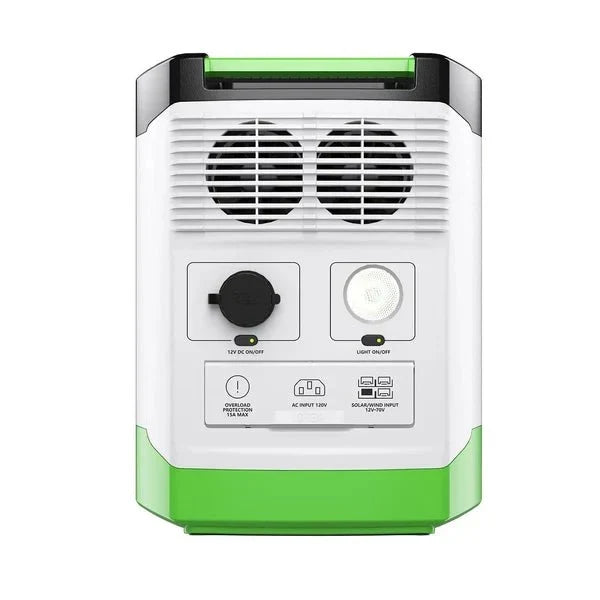 Natures Generator Lithium 1800 Solar Generator + 200W Folding Solar Panel