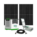 Natures Generator Lithium 3600 With 2 x 410W Monocrystalline Solar Panel + Transfer Switch