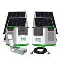 Natures Generator Lithium 3600 With Power Pod + 4 x 100W Monocrystalline Solar Panel + Transfer Switch