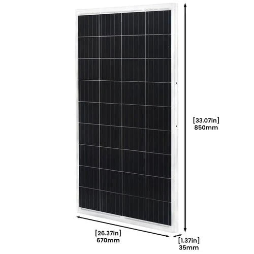 Natures Generator Lithium 3600 With 2 x 100W Monocrystalline Solar Panel + Transfer Switch