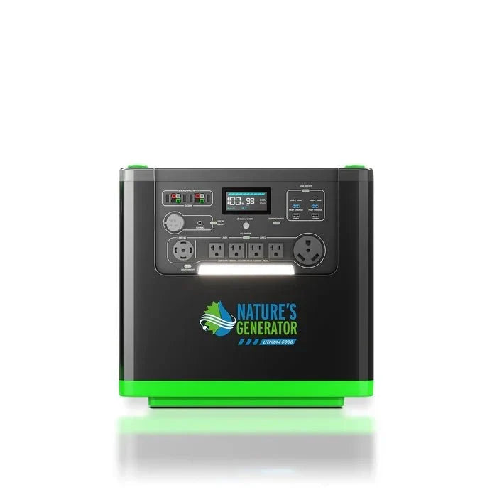 Natures Generator Lithium 6000 Power Station