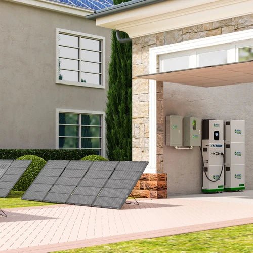 Natures Generator MyGrid 10K Solar Battery With 4 x 400W Monocrystalline Folding Panels