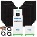Natures Generator MyGrid 10K Solar Generator + Solar Battery + 12 x Rigid 410W Solar Panel