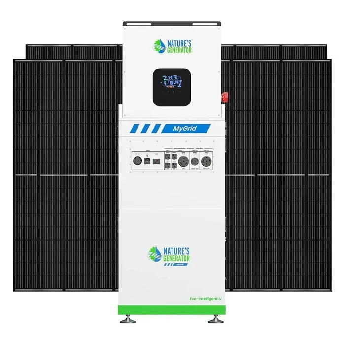 Natures Generator MyGrid 10K With 4 x 410W Rigid Solar Panel