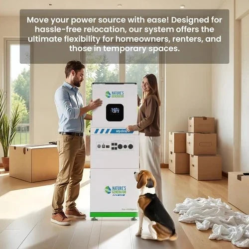 Natures Generator MyGrid 10K With 50A Automatic Transfer Switch