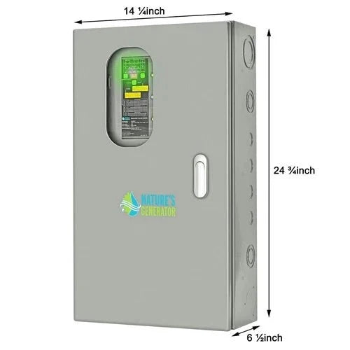 Natures Generator MyGrid 10K With Solar Battery + 50A Automatic Transfer Switch