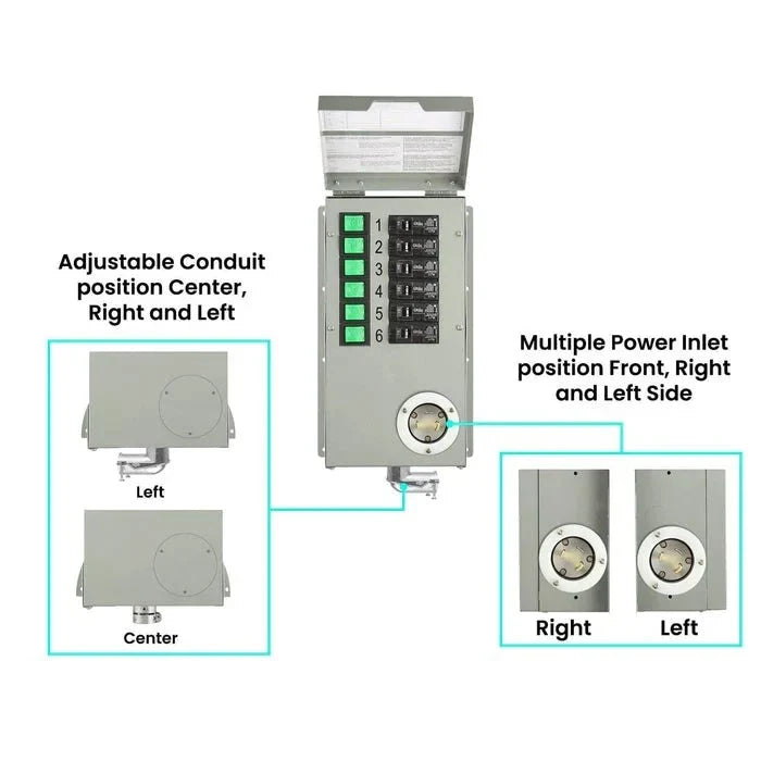 Natures Generator Power Transfer Switch Kit - Elite