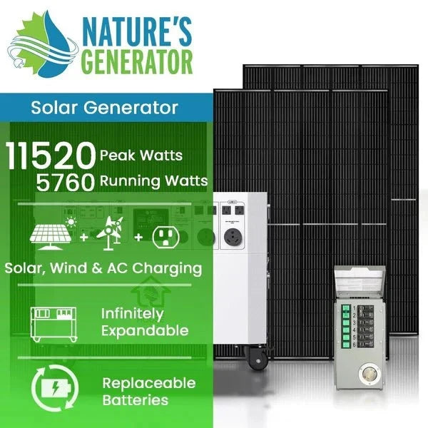 Natures Generator Powerhouse Gold Plus PE System