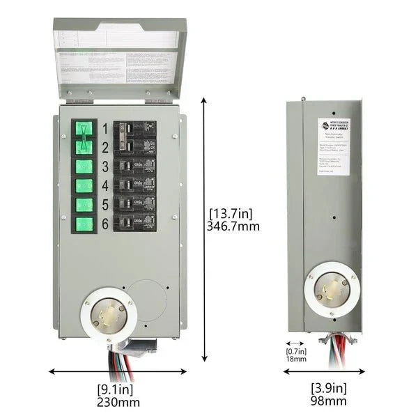 Natures Generator Powerhouse Hybrid Platinum Plus PE System