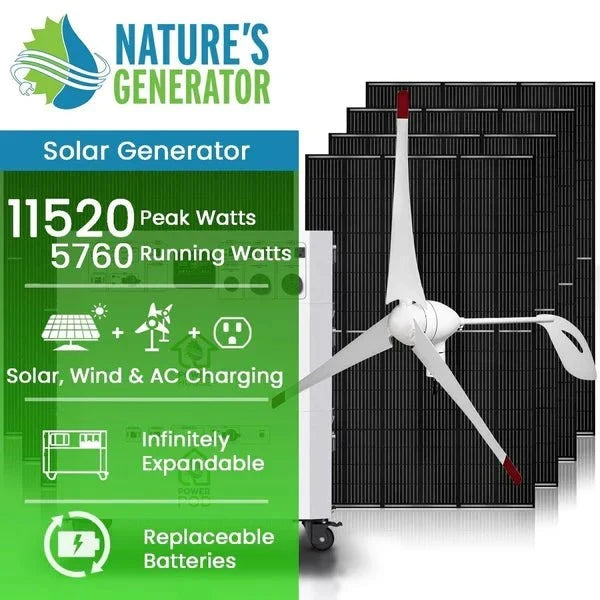 Natures Generator Powerhouse Platinum Plus WE System