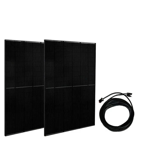 Natures Generator Powerhouse Power With Solar Panel