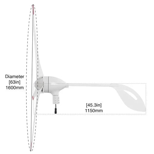 Natures Generator Powerhouse Wind Turbine