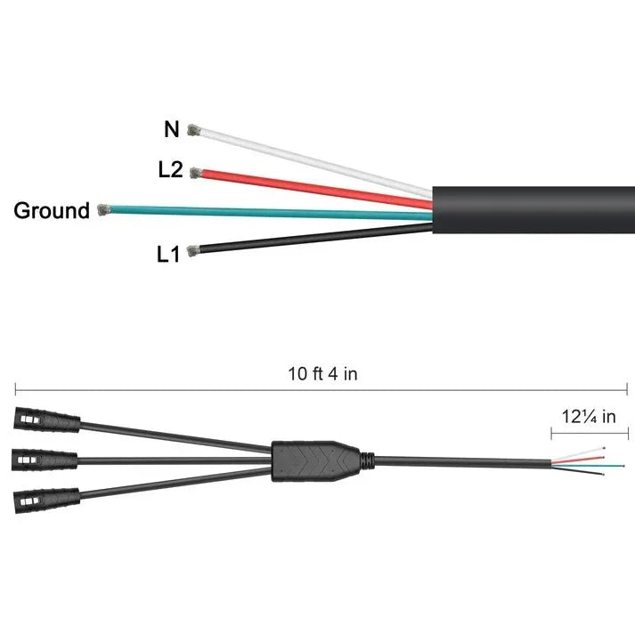 Natures Generator Tri-Link Combiner Cable