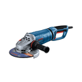 Bosch GWS25-180JR 7 In. Large Angle Grinder – 15 Amp w/ Lock-On Trigger Switch and Rotatable Main Handle