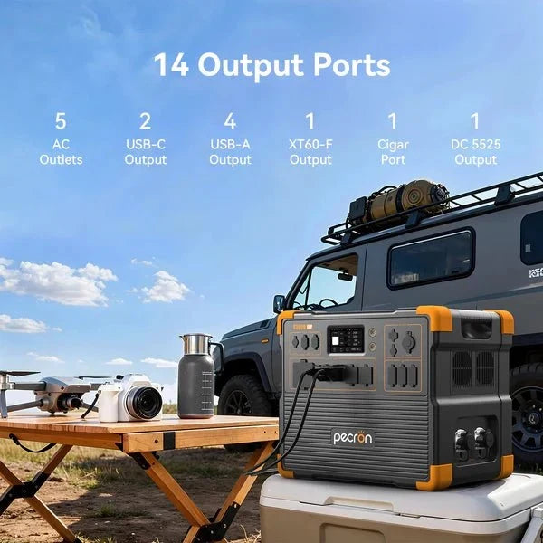 Pecron E3800LFP 4200W 3840Wh Portable Power Station