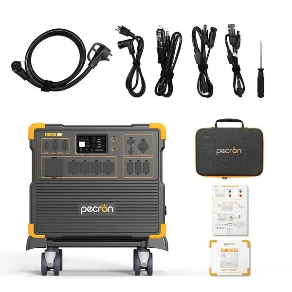 Pecron E3800LFP 4200W 3840Wh Portable Power Station