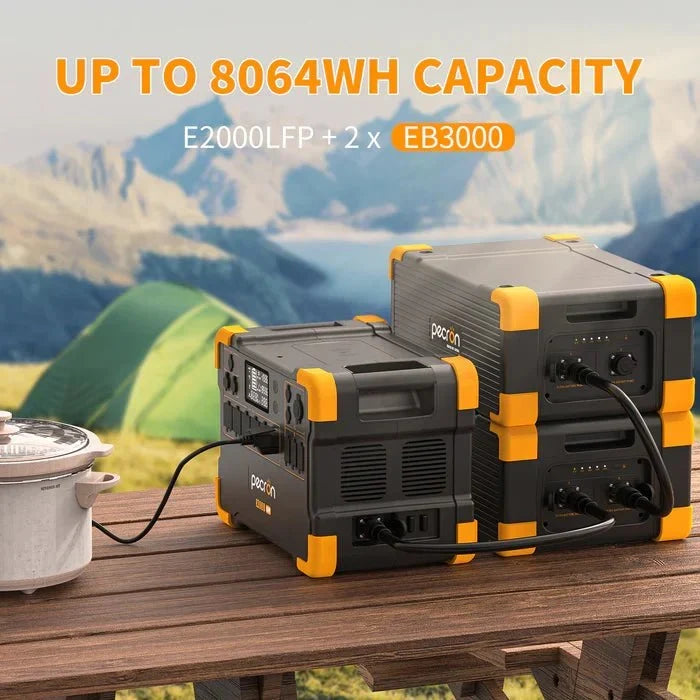 Pecron EB3000-24V 3072Wh Expansion Battery (for E2000LFP only)