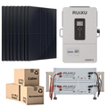 PRO Solar Kit - 48V Battery Bank (10.24kWh-20.48kWh) + 10kW 120V/240V Hybrid Inverter + 410W Solar Panels