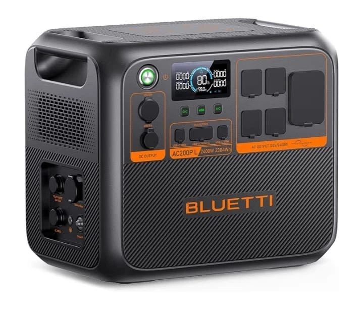 BLUETTI AC200PL Portable Power Station 2304Wh Solar Generator WE SHIP OVERSEAS