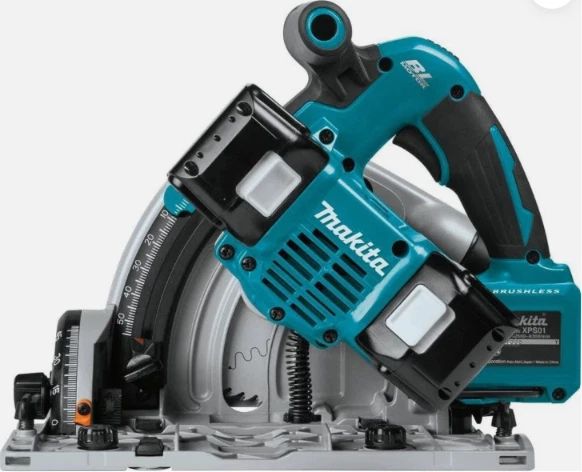 Makita XPS01PTJ 18V X2 Li-Ion 6-1/2 in. Plunge Circular Saw Kit (5 Ah) New