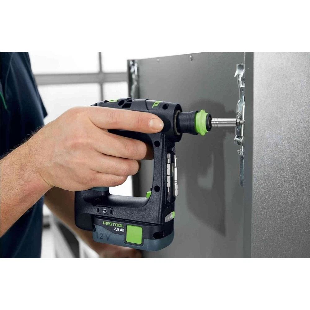 Festool CXS12 2,5 12v Cordless Drill 2 x 2.5ah Batteries, Charger 576866