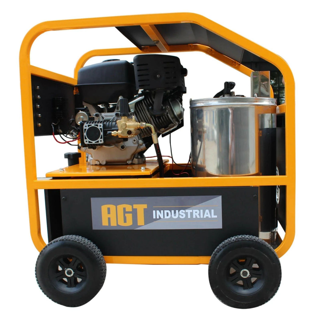 AGT 3000PSI Hot Water High Pressure Washer Machine 3 GPM 6.5 HP Diesel burner