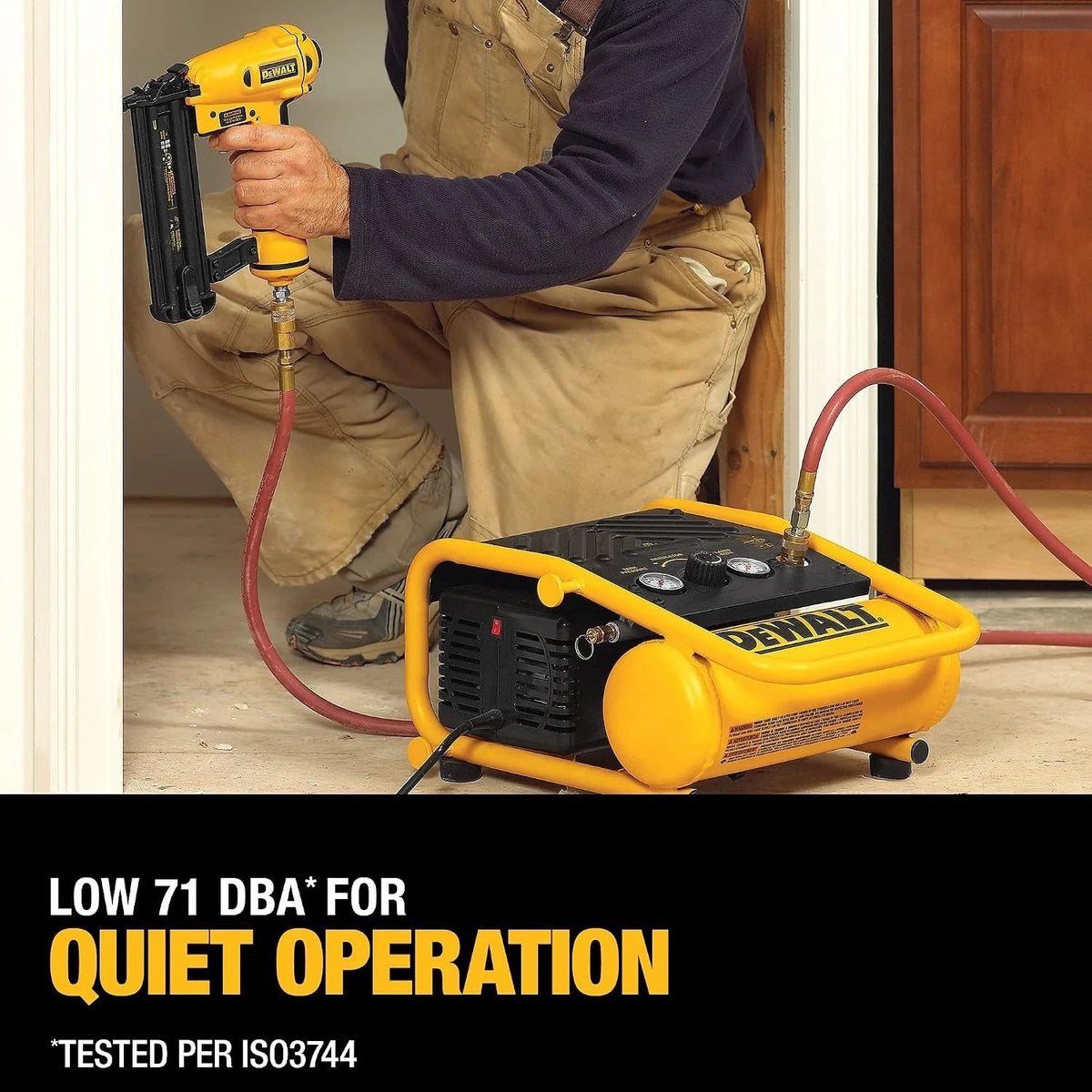 DEWALT Air Compressor, 135-PSI Max, 1 Gallon Tank, 2.6 Amp (D55140)
