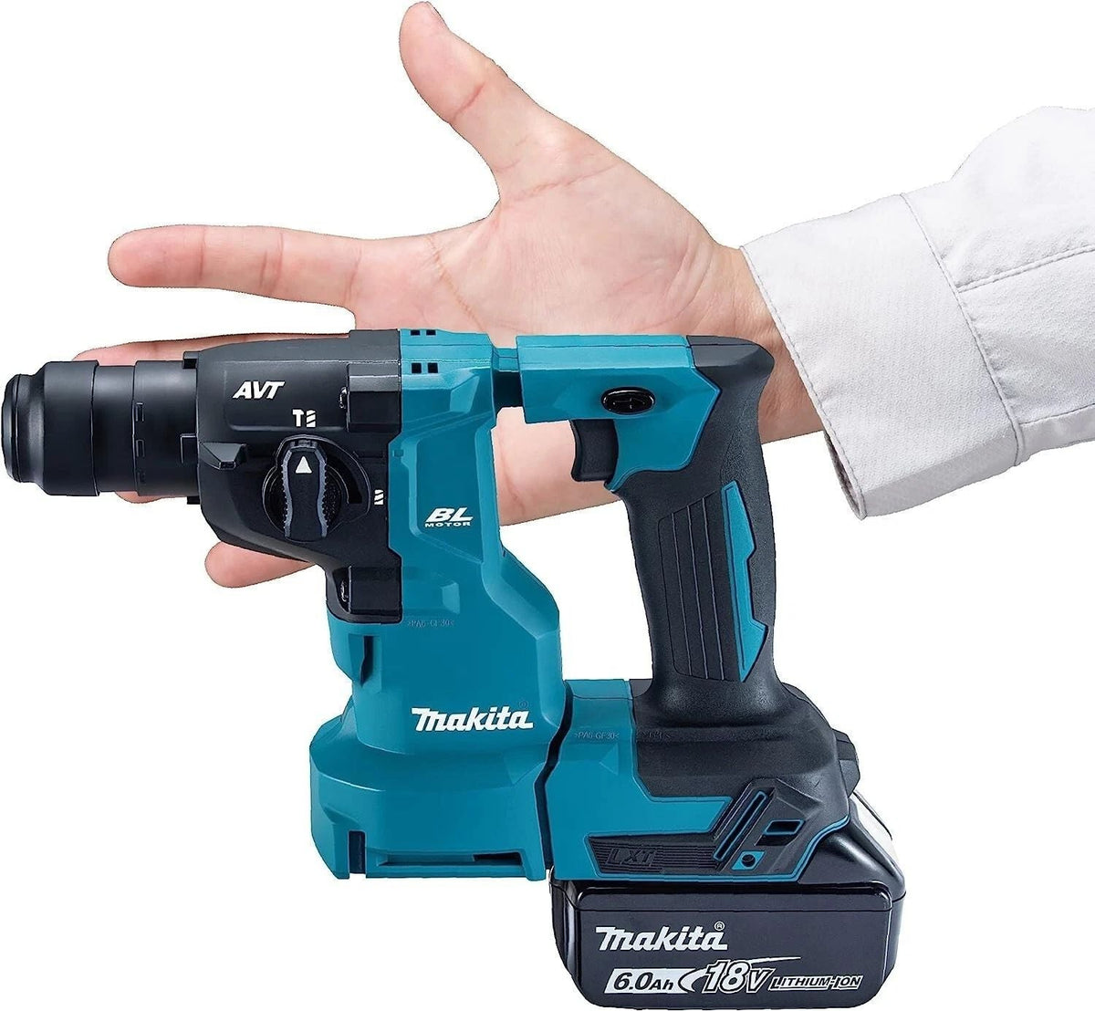 Makita HR183DZKV 18V 18mm Cordless Rotary Hammer DX16 Dust Collector Case Japan