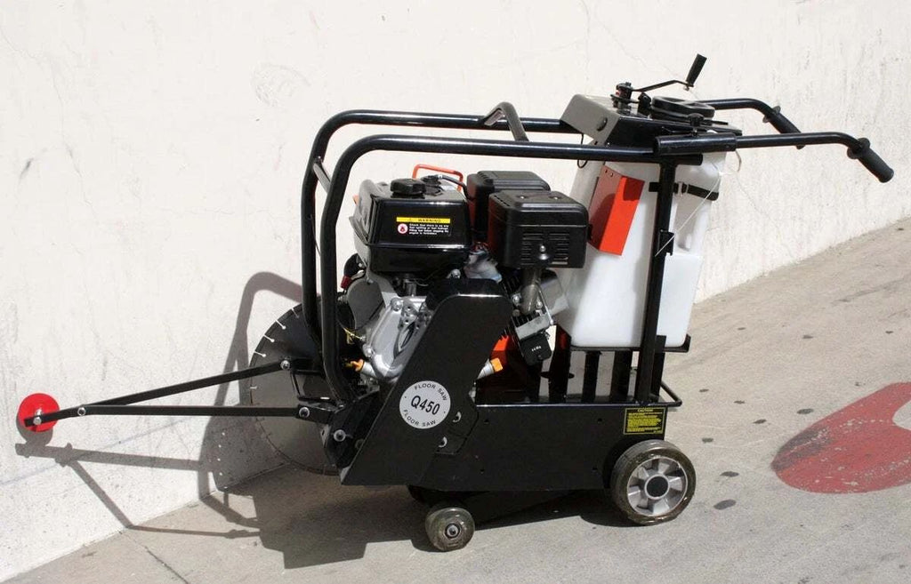 14HP 420cc Gas Power Walk Behind 18" Concrete Floor Cut Off Saw w/Blade