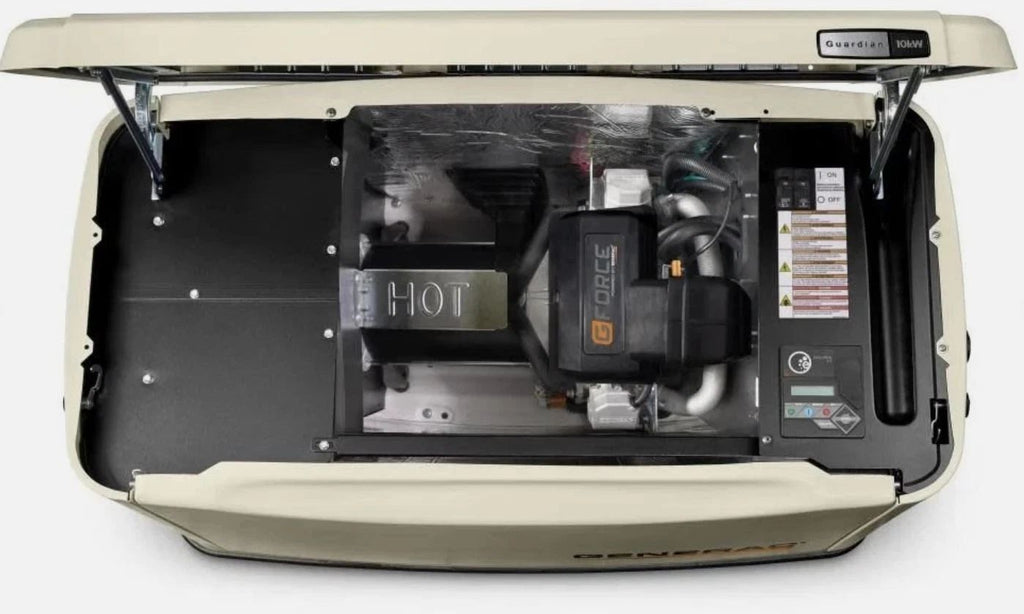 Generac Guardian Series 10,000 Watt (10Kw) Dual Fuel 50-State Air-Cooled Home